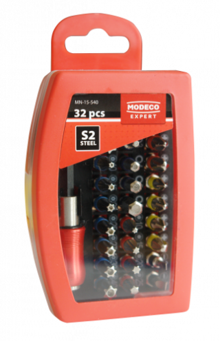 MN-15-540 Set of bits for drill-drivers